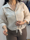شومیز دخترانه گره ای کنفی (کتی)